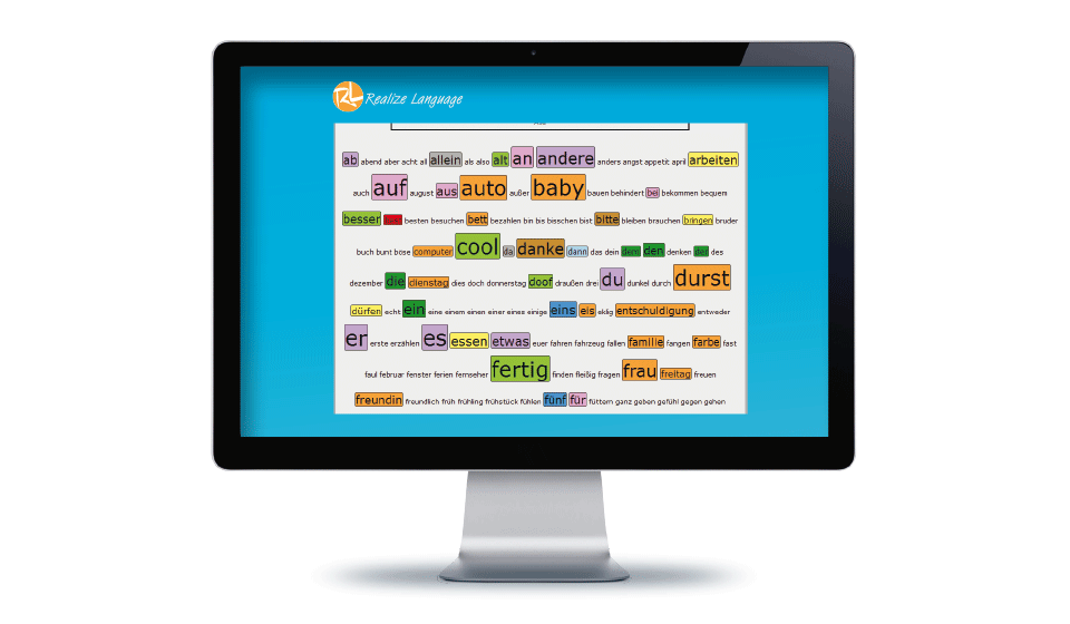 Kostenloses RealizeLanguage-Konto bestellen