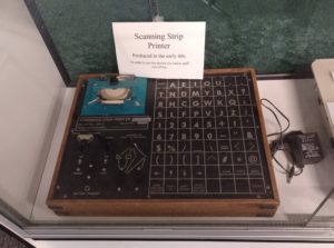 Scanning Strip Printer