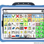 Via Air-Talker mit der Eloquence APP und METACOM Symbolen auf dem Startbildschirm