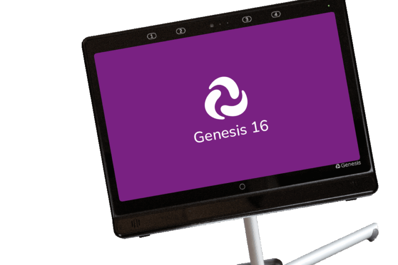Genesis® 16 mit Augensteuerung